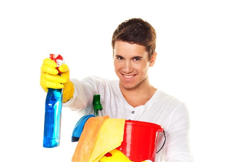 Eco-friendly cleaning processes in action